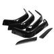 D-Motoring - Fender Flares - 7 in. - Textured - Pocket-Riveted - Jeep Wrangler - 5