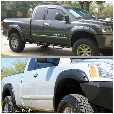 D-Motoring - Fender Flares - Texture - Pocket-Rivet - Nissan Titan - 7