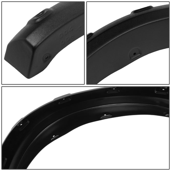 D-Motoring - Fender Flares - 76.3 in./98.3 in.Bed - Fleetsdie - Pocket-Rivet - Dodge Ram 2500 / 3500 - 3