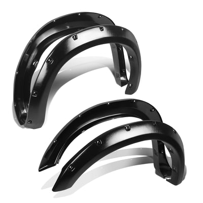D-Motoring - Fender Flares - 2 in. - 2nd Gen - Texture - Pocket-Riveted - Toyota Tundra - 1