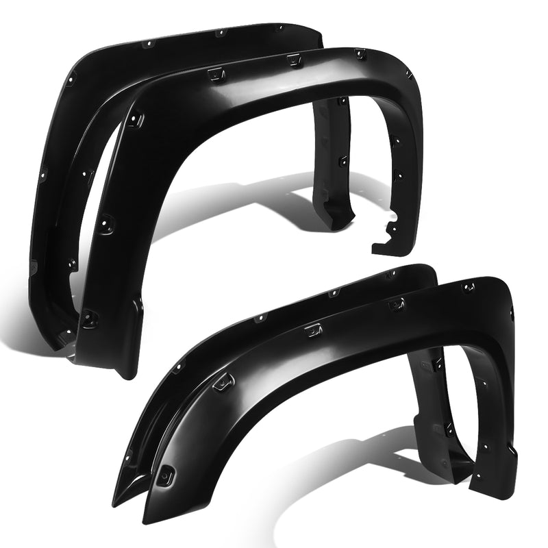 D-Motoring - Fender Flares - 1.75 in. - 2nd Gen Texture - Pocket-Rivet - 4Pcs Cover - Toyota Tundra - 1