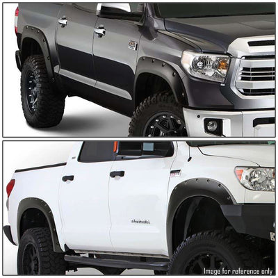 D-Motoring - Fender Flares - 1.75 in. - 2nd Gen Texture - Pocket-Rivet - 4Pcs Cover - Toyota Tundra - 7