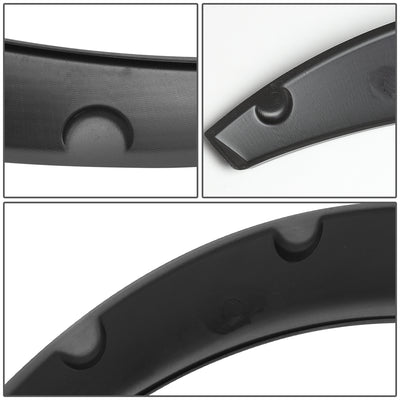 D-Motoring - Fender Flares - 1.8 in.F/2.5 in.R - Pocket-Riveted - Most Rear Wheel Drive Vehicles - 4