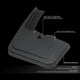 D-Motoring - Mud Flaps - For 15-18 Ford F150 W/ Oe Wheel Lip Moulding Heavy Duty Mud Guard Splash Flaps - 2