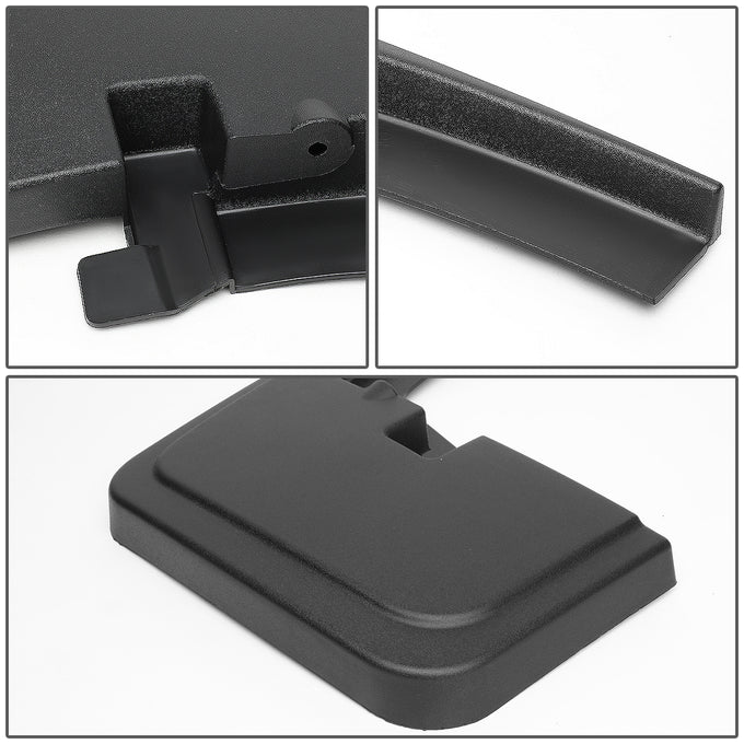D-Motoring - Mud Flaps - For 15-18 Ford F150 W/ Oe Wheel Lip Moulding Heavy Duty Mud Guard Splash Flaps - 4
