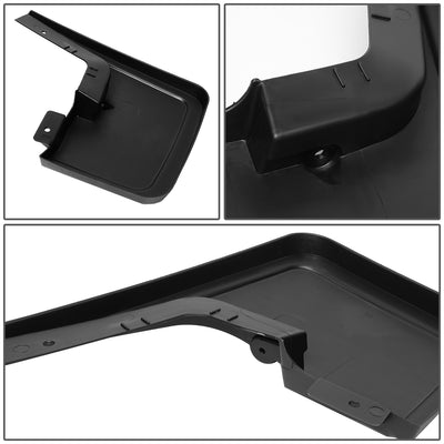D-Motoring - Mud Flaps - For 15-18 Ford F150 W/ Oe Wheel Lip Moulding Heavy Duty Mud Guard Splash Flaps - 5
