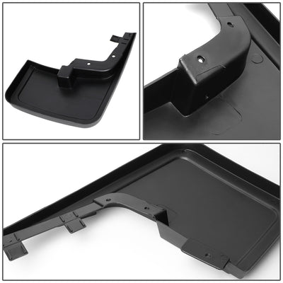 D-Motoring - Mud Flaps - For 15-18 Ford F150 W/O Oe Wheel Lip Moulding Heavy Duty Mud Guard Splash Flaps - 5