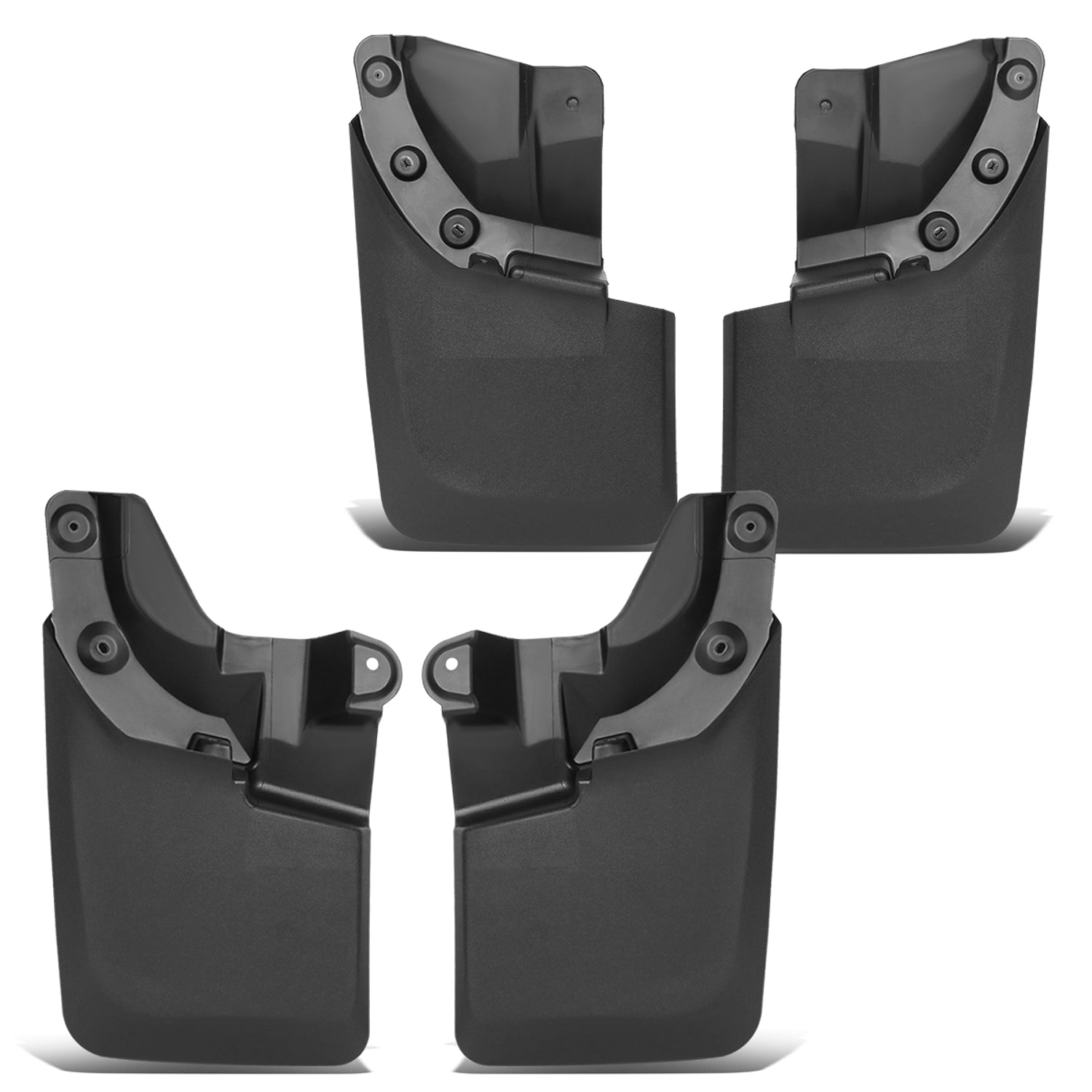 D-Motoring - Mud Flaps - 16-18 Toyota Tacoma - 1