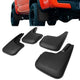 1/8 in. Thick Wheel Mud Flaps<br>14-18 Chevy Silverado 1500 15-18 2500 / 3500HD
