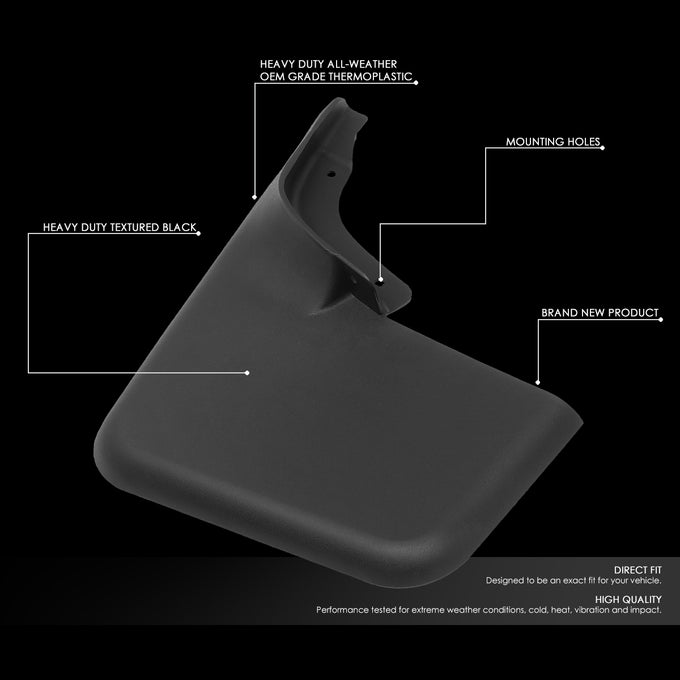 D-Motoring - Mud Flaps - 04-14 Ford F-150 - 2