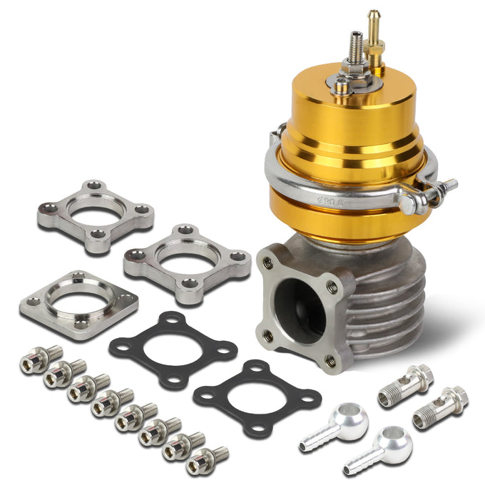 D-Motoring - Wastegate - W/ 14 PSI Spring - 46mm Wastegate Port - Universal - 6