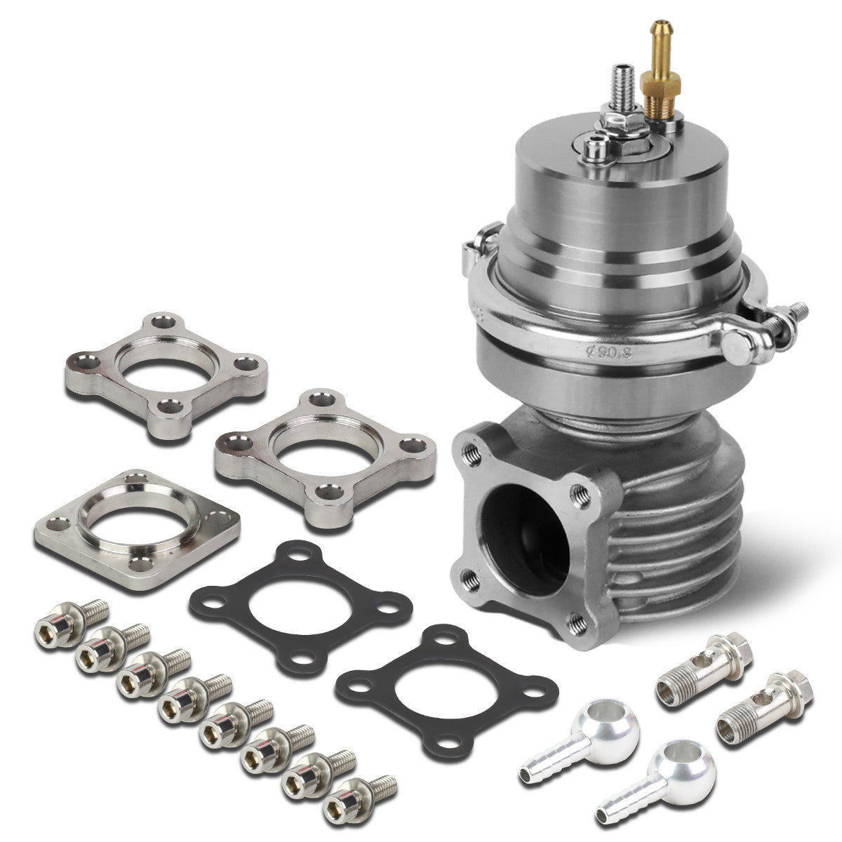 D-Motoring - Wastegate - W/ 14 PSI Spring - 46mm Wastegate Port - Universal - 1