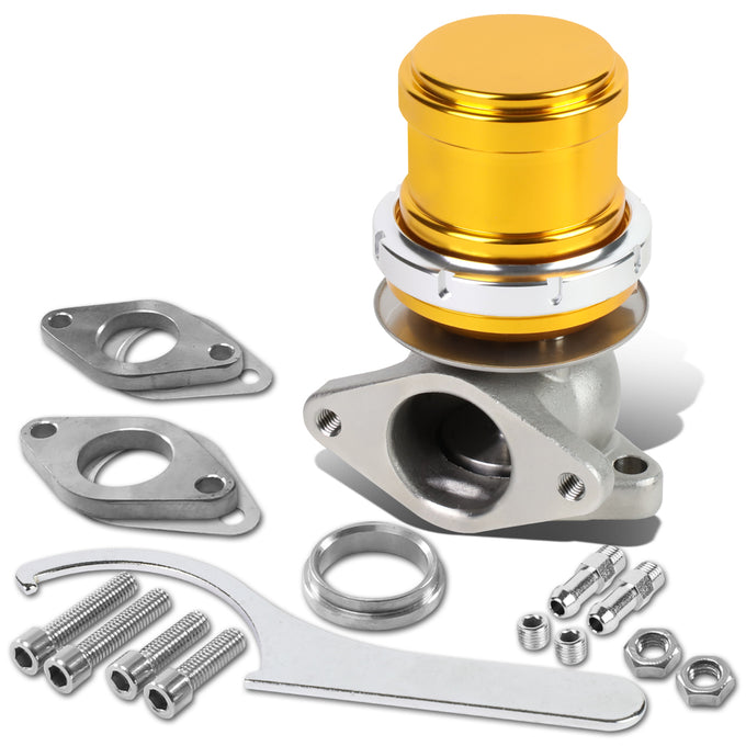 D-Motoring - Wastegate - W/ 14 PSI Spring - 38mm Wastegate Port - Universal - 6