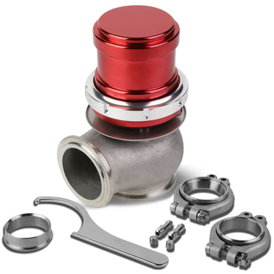 D-Motoring - Wastegate - W/ 14 PSI Spring - 45mm Wastegate Port - Universal - 6