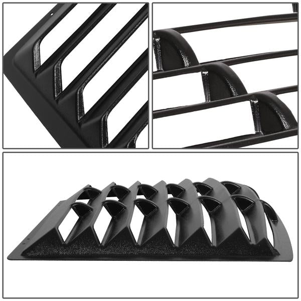 Rear Window Windshield Louvers Cover79-93 Ford Mustang Fastback
