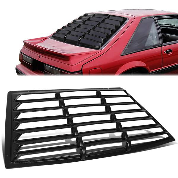 Rear Window Windshield Louvers Cover79-93 Ford Mustang Fastback