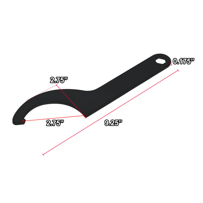 D-Motoring - C Spanner - 3 Inner Diameter - Black - 3