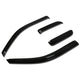 D-Motoring - Wind Deflectors - W/ 3M Adhesive Tape - Smoked - Acrylic - 4 Pcs - 04-14 Ford F-150 Extended Cab 4-Door - 1