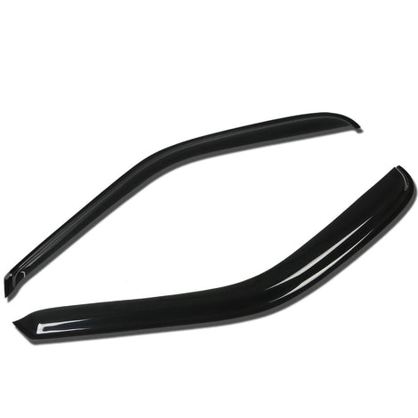 D-Motoring - Wind Deflectors - W/ 3M Adhesive Tape - Smoked - Acrylic - 2 Pcs - Ford F-150 / 150 Heritage / 250
 - 1