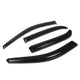 D-Motoring - Wind Deflectors - W/ 3M Adhesive Tape - Smoked - Acrylic - 4 Pcs - 05-10 Kia Sportage - 1
