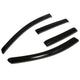 D-Motoring - Wind Deflectors - W/ 3M Adhesive Tape - Smoked - Acrylic - 4 Pcs - 07-14 Nissan Versa - 1