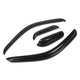 D-Motoring - Wind Deflectors - W/ 3M Adhesive Tape - Smoked - Acrylic - 4 Pcs - 95-04 Toyota Tacoma Extended Cab 2-Door - 1