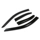 D-Motoring - Wind Deflectors - W/ 3M Adhesive Tape - Smoked - Acrylic - 4 Pcs - 99-05 Volkswagen Jetta - 1
