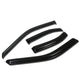 D-Motoring - Wind Deflectors - W/ 3M Adhesive Tape - Smoked - Acrylic - 4 Pcs - 00-06 Nissan Sentra 4-Door - 1