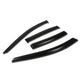 D-Motoring - Wind Deflectors - W/ 3M Adhesive Tape - Smoked - Acrylic - 4 Pcs - 08-12 Chevrolet Malibu - 1