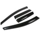 D-Motoring - Wind Deflectors - W/ 3M Adhesive Tape - Smoked - Acrylic - 4 Pcs - 08-11 Mazda CX-7 - 1