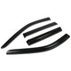 D-Motoring - Wind Deflectors - W/ 3M Adhesive Tape - Smoked - Acrylic - 4 Pcs - 11-13 Jeep Grand Cherokee - 1