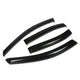 D-Motoring - Wind Deflectors - W/ 3M Adhesive Tape - Smoked - Acrylic - 4 Pcs - 06-10 Hyundai Sonata 4-Door - 1