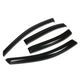 D-Motoring - Wind Deflectors - W/ 3M Adhesive Tape - Smoked - Acrylic - 4 Pcs - 06-10 Hyundai Sonata 4-Door - 1