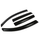 D-Motoring - Wind Deflectors - W/ 3M Adhesive Tape - Smoked - Acrylic - 4 Pcs - 05-11 Mitsubishi Endeavor - 1