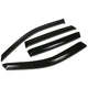 D-Motoring - Wind Deflectors - W/ 3M Adhesive Tape - Smoked - Acrylic - 4 Pcs - 04-07 Chevrolet Malibu - 1