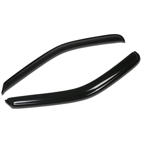 D-Motoring - Wind Deflectors - W/ 3M Adhesive Tape - Smoked - Acrylic - 2 Pcs - Chevrolet Venture / Oldsmobile Silhouette / Pontiac Montana / Pontiac Trans Sport - 1