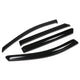 D-Motoring - Wind Deflectors - W/ 3M Adhesive Tape - Smoked - Acrylic - 4 Pcs - 07-10 Kia Rondo 4-Door - 1