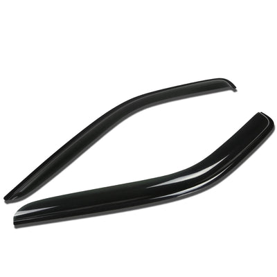 D-Motoring - Wind Deflectors - W/ 3M Adhesive Tape - Smoked - Acrylic - 2 Pcs - Buick Terraza / Chevrolet Uplander / Pontiac Montana / Saturn Relay - 1