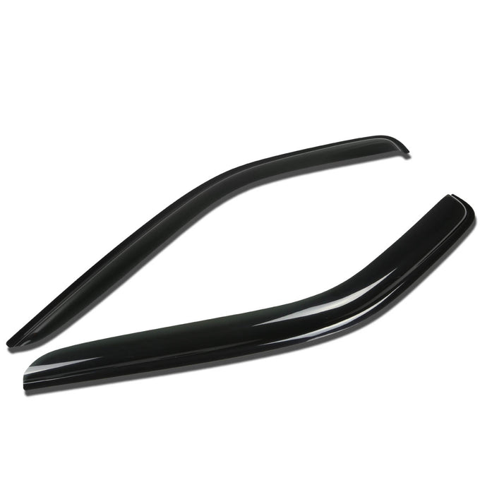 D-Motoring - Wind Deflectors - W/ 3M Adhesive Tape - Smoked - Acrylic - 2 Pcs - Buick Terraza / Chevrolet Uplander / Pontiac Montana / Saturn Relay - 1