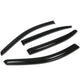 D-Motoring - Wind Deflectors - W/ 3M Adhesive Tape - Smoked - Acrylic - 4 Pcs - 08-12 Honda Accord 4-Door - 1