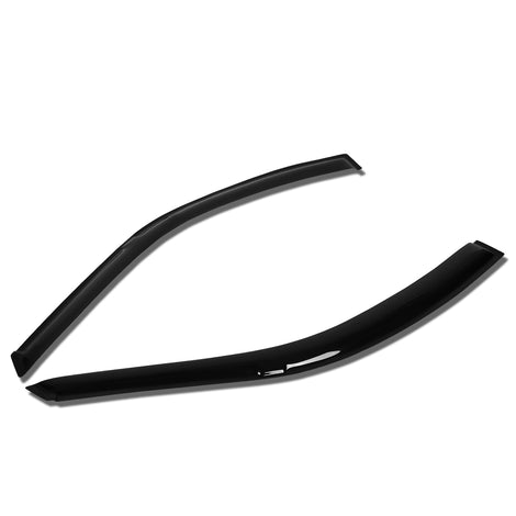 D-Motoring - Wind Deflectors - W/ 3M Adhesive Tape - Smoked - Acrylic - Pair - 92-96 Honda Prelude - 1