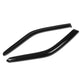D-Motoring - Wind Deflectors - W/ 3M Adhesive Tape - Smoked - Acrylic - 2 Pcs - 95-99 Toyota Tercel 2-Dr - 1
