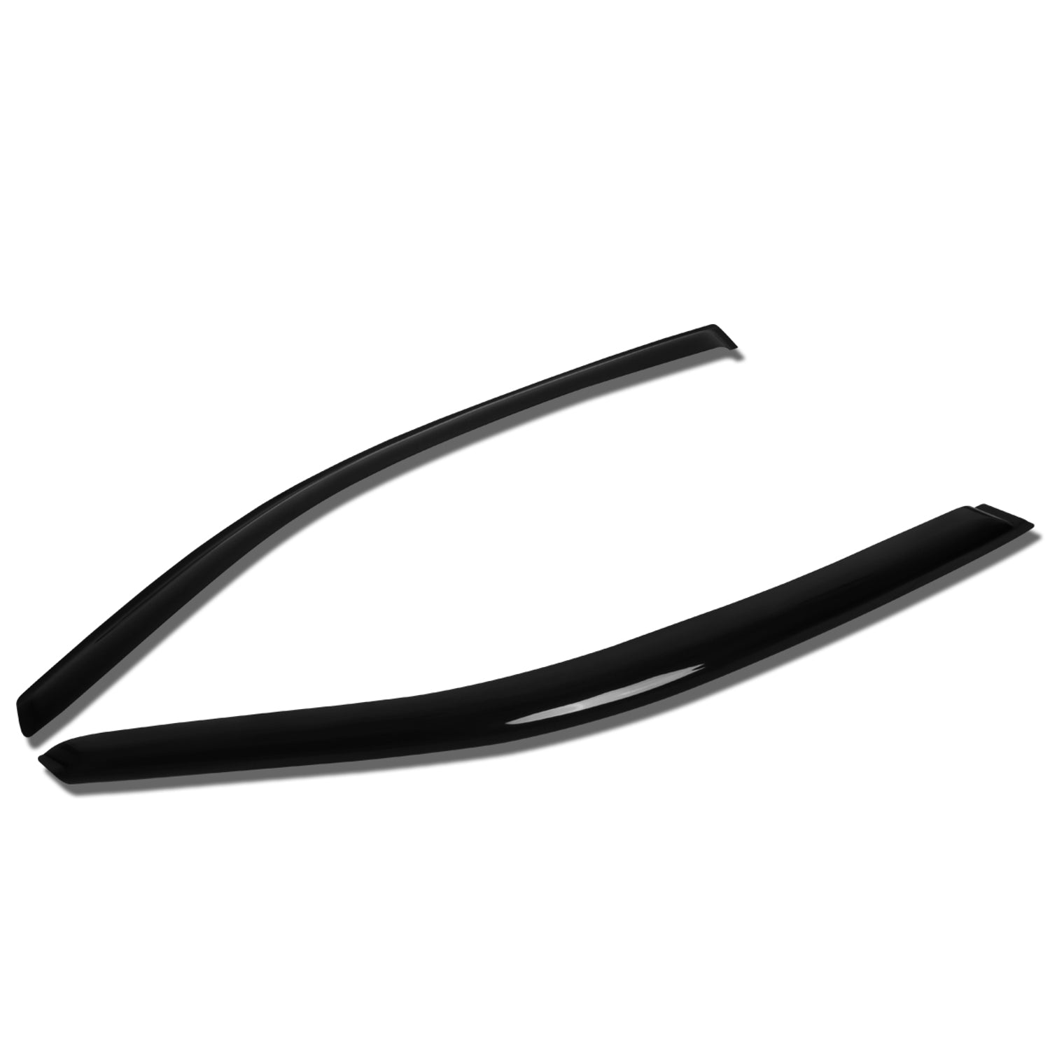 D-Motoring - Wind Deflectors - W/ 3M Adhesive Tape - Smoked - Acrylic - Pair - 00-07 Chevy Monte Carlo - 1