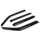 D-Motoring - Wind Deflectors - W/ 3M Adhesive Tape - Smoked - Acrylic - 4 Pcs - 11-16 Nissan Juke - 1