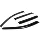 D-Motoring - Wind Deflectors - W/ 3M Adhesive Tape - Smoked - Acrylic - Pair - Toyota Matrix / Pontiac Vibe - 1