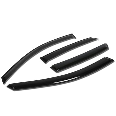 D-Motoring - Wind Deflectors - W/ 3M Adhesive Tape - Smoked - Acrylic - Pair - 99-03 Lexus RX300 - 1