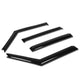 D-Motoring - Wind Deflectors - W/ 3M Adhesive Tape - Smoked - Acrylic - Pair - 08-15 Land Rover LR2 - 1