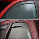 D-Motoring - Wind Deflectors - W/ 3M Adhesive Tape - Smoked - Acrylic - 4 Pcs - 00-05 BMW E46 Wagon  - 3