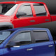 D-Motoring - Wind Deflectors - W/ 3M Adhesive Tape - Smoked - Acrylic - 4 Pcs - Chevy S10 Screw  Cab /  GMC Sonoma Crew Cab - 5