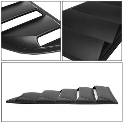 D-Motoring - Window Louvers - Side&Rear - 15-18 Ford Mustang Coupe - 4